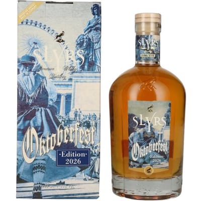 Slyrs Single Malt Whisky Oktoberfest Edition 2026 45% Vol. 0,7l in geschenkverpakking