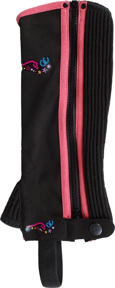 Mondoni Heartstrings Kinder Minichaps - Maat: 128 - Zwart - Polyamide