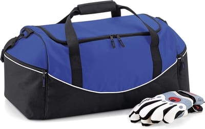Quadra Reistas Holiday - 62x30x30 cm - 3 vakken - zwart/blauw - weekendtas - sporttas