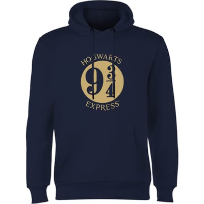 Harry Potter Platform Hoodie - Navy - S
