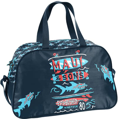Maui & Sons Haai - Schoudertas - 40 cm - Blauw