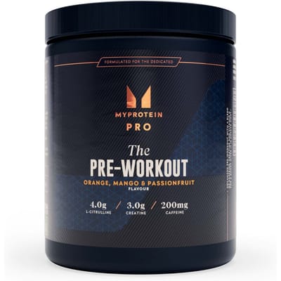 THE Pre-Workout - 30servings - Sinaasappel Mango Passievrucht