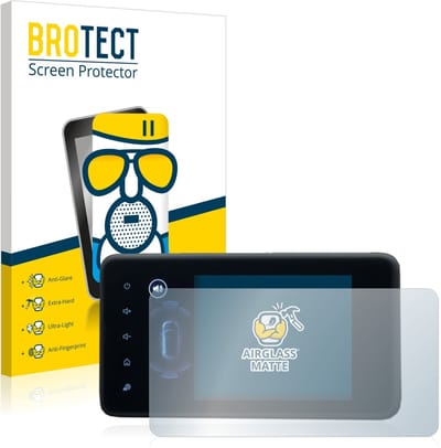 BROTECT - Screenprotector voor Dacia Jogger 2022 Media Display 8" - Folie Beschermfolie Beschermglas matte