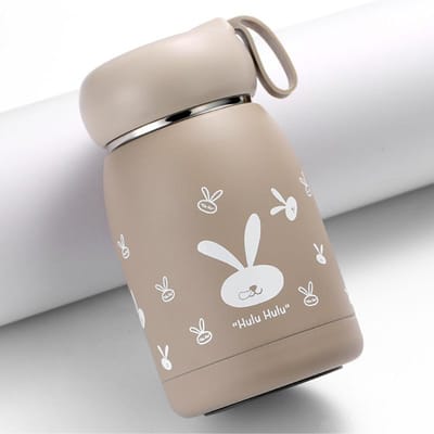 Mini 320ml Charmante Thermosfles Makkelijk Mee te Nemen Thermische Mok Roestvrij Staal Isolatiebeker Vacuümflessen Waterfles voor Meisjes Praktisch Gebruik 320ml