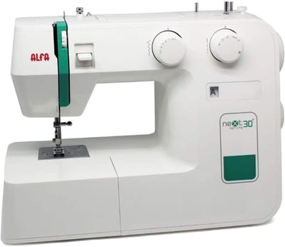 Naaimachine met 30x19x37 cm Afmetingen - Wit
