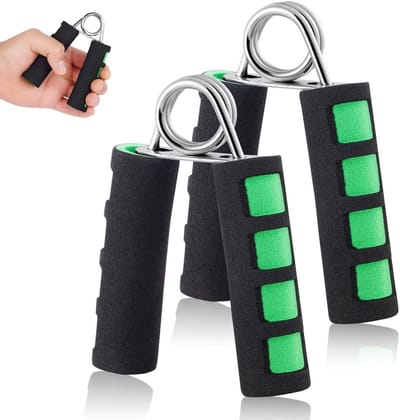Handtrainers Set van 2 voor Gripkracht, Spieropbouw en Krachttraining, Ideaal voor Fitness en Voorarmen met Antislip Handvat