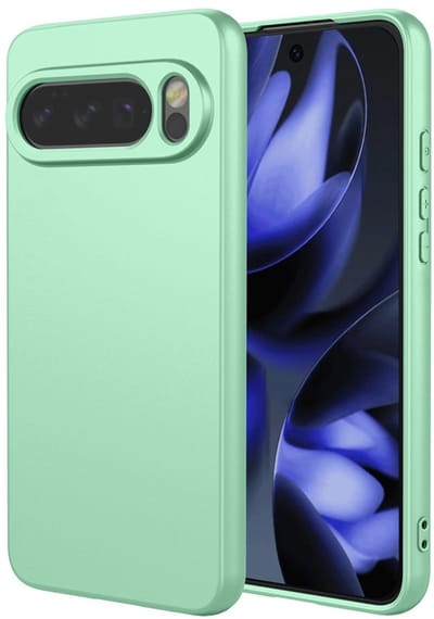 Coverup Hoesje - Geschikt voor Google Pixel 10 / Pixel 10 Pro Hoesje - Coverup Colour TPU Back Cover - Mintgroen