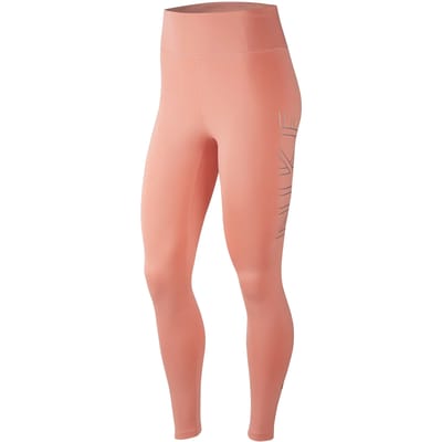 Nike Swoosh Pink BV4767-606, Vrouwen, Roze, Leggings maat: S