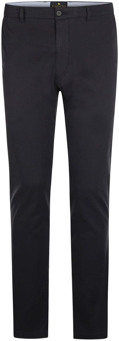 Steppin' Out Chino broek Newbury Donkerblauw (navy) - Maat 46 - Heren - Mannen broeken