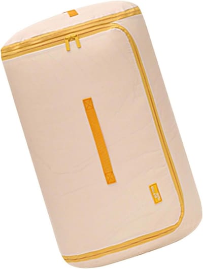 Opslag Container - Kledingzak - Ruimte Besparen - Waterdicht Polyester - Large - Romig Geel