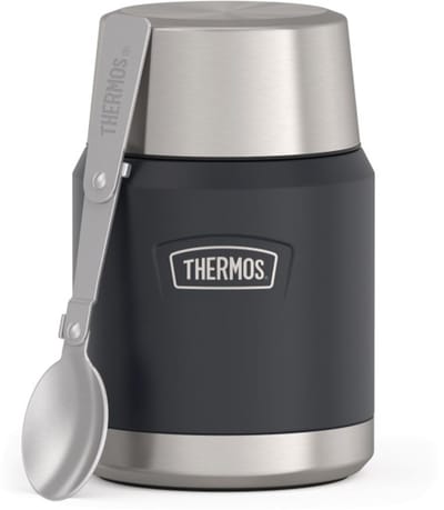Thermos Stainless Voedseldrager ICON - Graphite Mat - 470ml