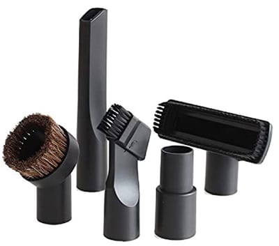 Stofzuigeraccessoires set 32 mm met slangadapter en borstelset - 5 stuks