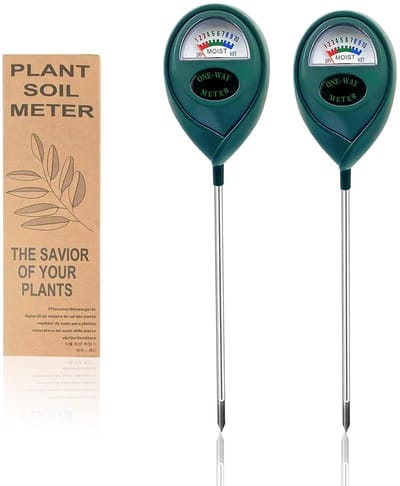 Vochtigheidsmeter voor Planten, Accuvrije Bodemvochtigheidsmeter, Ideaal voor Tuinieren en Binnenplanten - 2 Stuks