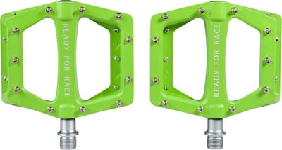 RFR PEDALS FLAT RACE GREEN
