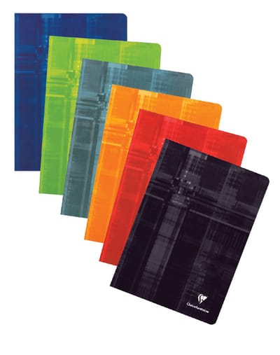 Schrift clairefontaine 165x210mm lijn 72pag ass | 10 stuks