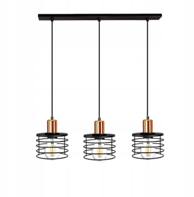 Moderne hanglamp VIKI 60-12 LED - Zwart metaal, E27