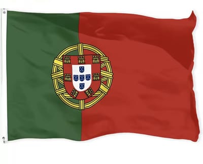 Portugese vlag - Vlag van Portugal - A Bandeira das Quinas - 150/90CM - WK vlag - EK vlag - Polyester - CHPN