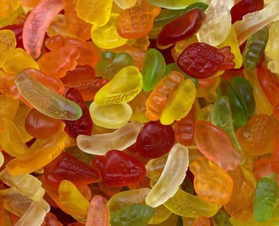 Candy Freaks Suikervrije Fruit Gums 450 Gram - Lactosevrij - Glutenvrij - Snoep - Snoepgoed - Sinterklaas en kerst cadeau
