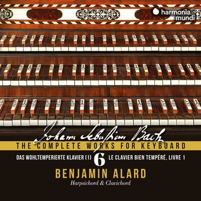 Benjamin Alard - J.S. Bach: The Complete Works For Keyboard 6: Das Wohltemperierte Klavier (1) (3 CD)