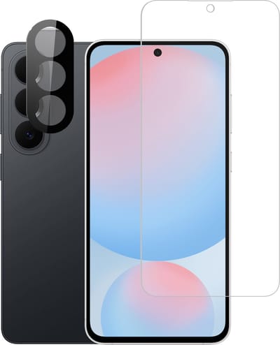 imoshion Screenprotector Gehard Glas Inclusief Camera Lens Protector - Geschikt voor Samsung Galaxy A57 (5G)
