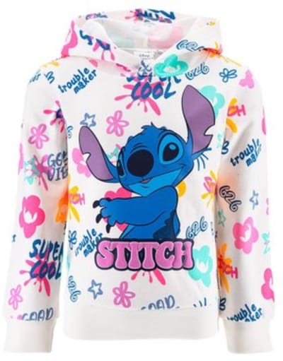 Disney Lilo & Stitch Sweater - STITCH - Off White - Maat 98 (3 Jaar)