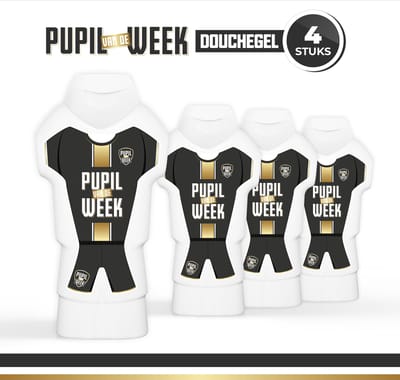 Douchegel "Pupil van de week" - 4 stuks - Triomf Cosmetica | Cadeau | Showergel Shower gel Prijzen