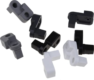 WHIRLPOOL - SCHARNIERBUS LINKS SET (kit wit / grijs / zwart) - 481010632826