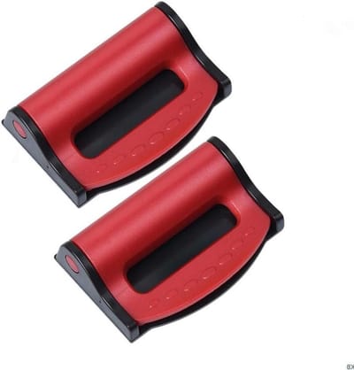 Autogordel Versteller - Gordel Klem - Comfortabele Ritten - Verstelbare Lengte - 2 Stuks - Zwart