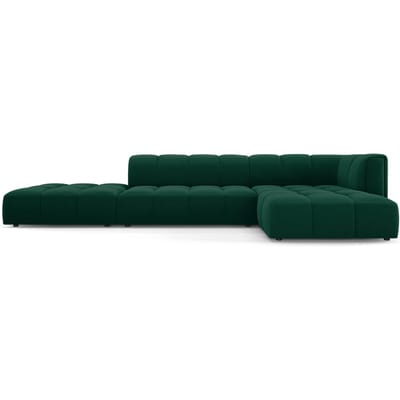 Hoekbank Francesca velvet rechts 5-zits | Milo Casa