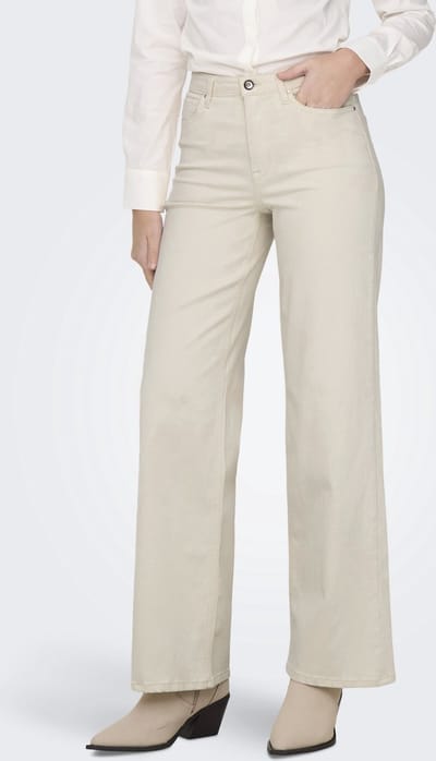 Only Madison Blush Wide Jeans Dames - Maat M X L34