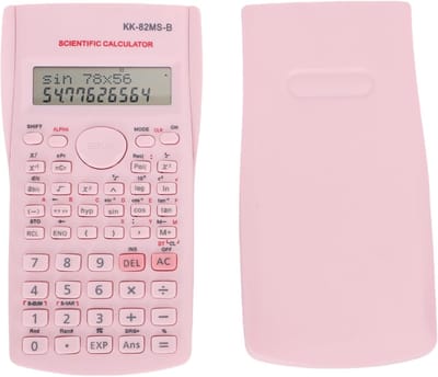 Wetenschappelijke Rekenmachine - 240 Functies Calculator - School Studie Examens - Verschuifbare Harde Cover - 2-Regelig Display