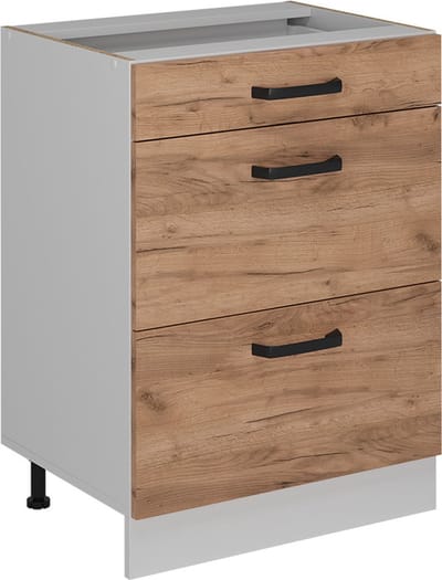 Vicco R-Line Keukenonderkast – 60 cm zonder werkblad Krachtige eik goud