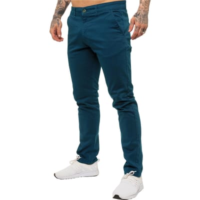 Enzo Heren Slim Fit Stretch Chino