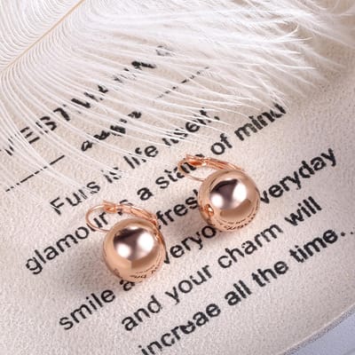 2 Boucles d'oreilles pour femmes créatives minimalistes et exquises en perles, accessoires d'habillage à la mode-801097 gray