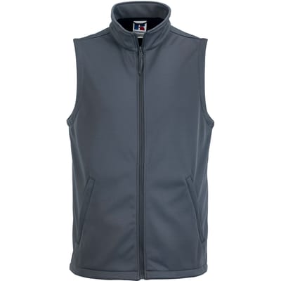 Russell Heren Slim Softshell Gilet (Konvooi Grijs)