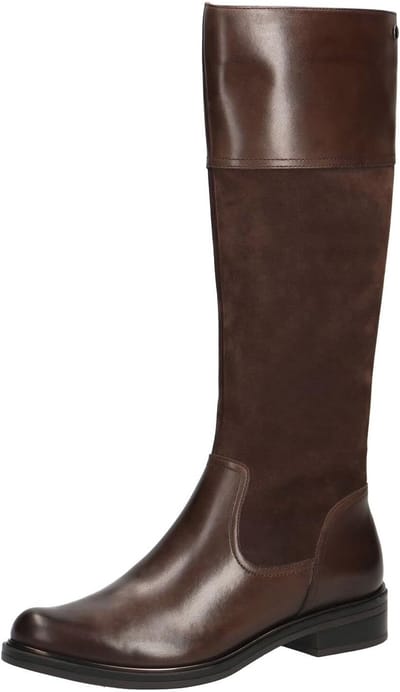Dames Enkellaarzen met Hak - Leer, XS Schacht, 20 mm Hakhoogte