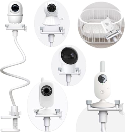 Babyfoonhouder voor Babycamera - Flexibele en Verstelbare Bevestiging - Veilige Grip - Geschikt voor Verschillende Oppervlakken