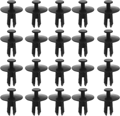 50 Stuks Auto Bumper Fender Retainer Clips - Universele Plastic Push Type Rivet Bevestigingsmiddelen voor Diverse Modellen