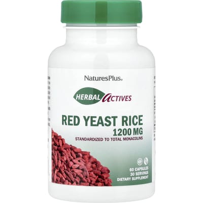 Kruiden Actief, Rode Gist, 60 Capsules (600 mg per capsule)