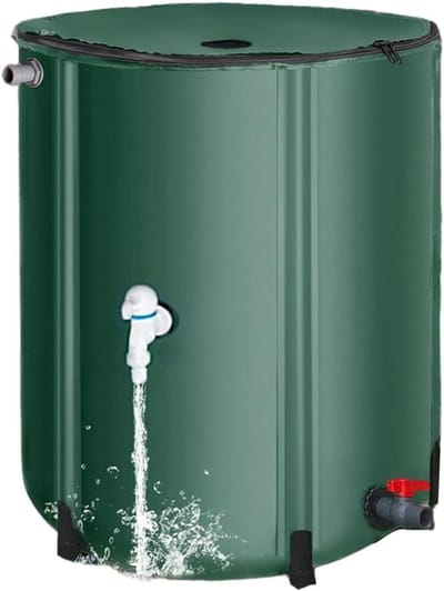 Regenton - Water Opslag Vat - Tuin Irrigatie - Praktische Reiniging - N.v.t. - Groen
