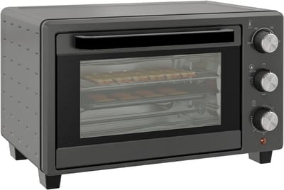 QORA® Stoomoven - Grijs - ‎38cm x 47cm x 29cm