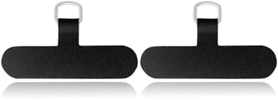 Telefoonpatch Zwart - Set van 2 stuks
