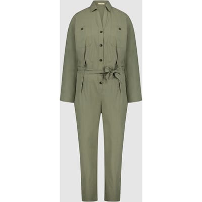 Circle of Trust Vianne Jumpsuit Husk Green Size: S | Jumpsuits Outlet | Dames | Bruin