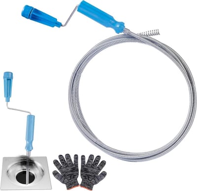Ontstoppingsspiraal 6 mm x 5 m - Ontstopper voor Harde Verstoppingen in Toilet en Gootsteen