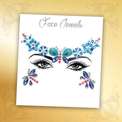 Glitter Face Jewels Diamant - Festival Zilver Glitters - Steentjes Strass met Plaklaag - Plak Diamantjes voor Lichaam en Gezicht - Rhinestone Diamonds Gems Euphoria - Versiering Make-up