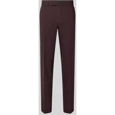 straight fit broek met scheerwol model 'Totti'