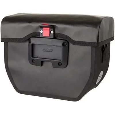 AGU Tech Stuurtas Shelter – 100% Waterdicht – KLICKfix – 8L – Uitbreidbaar met Lussen – Zwart