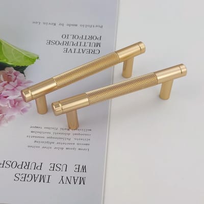 2 Stuks Kastgrepen Goud Moderne Handgrepen,96mm Gatafstand Deurgrepen Keuken Ladegrepen,Vintage Meubelgrepen Voor Keukenkasten,Commode,Garderobe(Gouden)