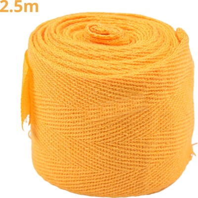 Bovista Bandage Boksen - Kickboksen - Handschoenen - Boks Bandage - Kickboks - Binnenhandschoenen - Handschoen - Boxing - Geel - 2.5 Meter