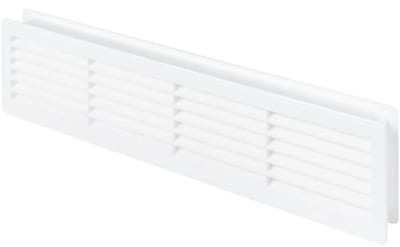 Ventilatierooster voor Deur - Dubbelzijdig Ondoorzichtig Kunststof Rooster 440 x 120 mm